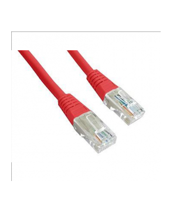 Patch cord kat.5e osłonka zalewana 0.5M czerwon