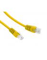 Patch cord kat.5e osłonka zalewana 0.5M zołty - nr 11