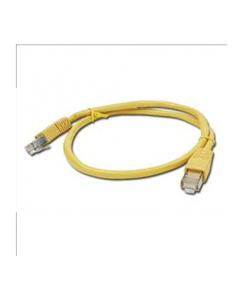 Patch cord kat.5e osłonka zalewana 0.5M zołty nr 1