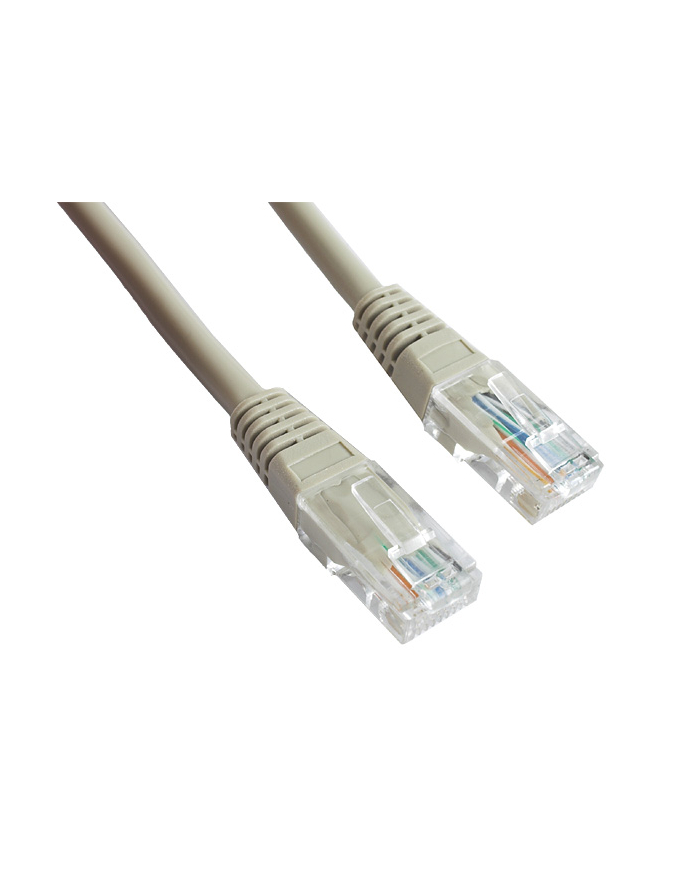 Patch cord kat.5e osłonka zalewana 10M czarny główny