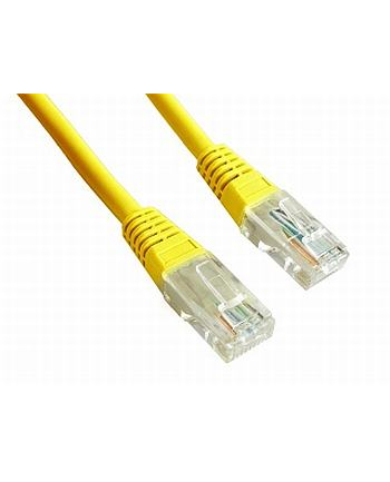 Patch cord kat.5e osłonka zalewana 3M zołty