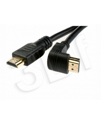 Kabel HDMI-HDMI V1.4 3D TV 4.5M Katowy 90''