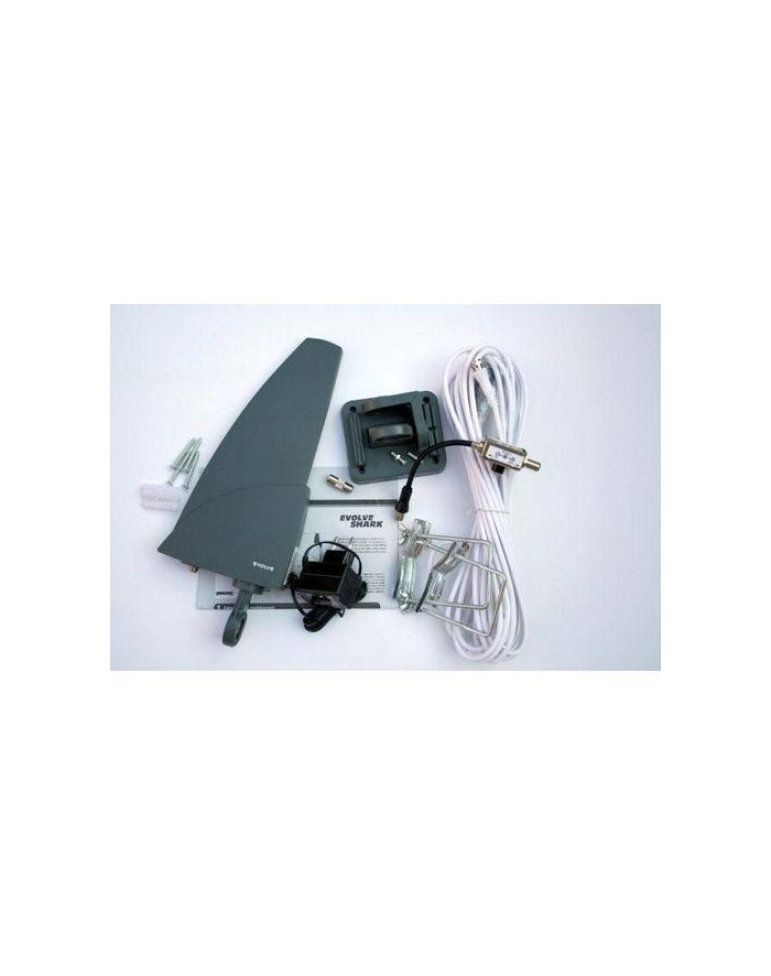 Antena DVB-T EVOLVE Shark wzmac.35dB zewnętrzna główny