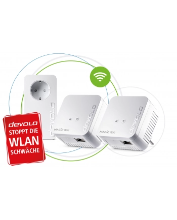 devolo Magic 1 WiFi 2-1-3 Multikit mini, Powerline + WiFi (3 adapters) nr 2