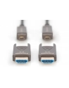 digitus Kabel hybrydowy AOC HDMI 2.0 Premium High Speed Ethernet 4K60Hz UHD HDMI D/A HDMI D/A M/M z odłączanym wtykiem, 20m, Czarny - nr 24