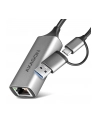 axagon AD-E-TXCA Karta sieciowa Gigabit Ethernet adapter, USB-C (USB-A redukcja) 3.2 Gen 1, instalacja automatyczna - nr 40