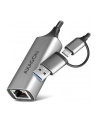 axagon AD-E-TXCA Karta sieciowa Gigabit Ethernet adapter, USB-C (USB-A redukcja) 3.2 Gen 1, instalacja automatyczna - nr 49