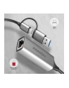 axagon AD-E-TXCA Karta sieciowa Gigabit Ethernet adapter, USB-C (USB-A redukcja) 3.2 Gen 1, instalacja automatyczna - nr 57