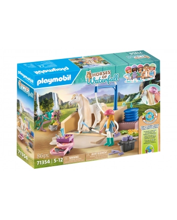 PLAYMOBIL 71354 Horses of Waterfall Isabella ' Lioness with washing area, construction toy nr 1