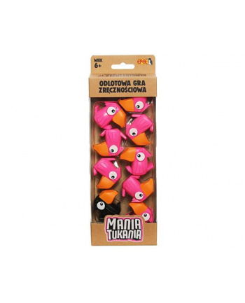 EPEE Mania tukania - gra zręcznościowa, różowe Tukany  09470