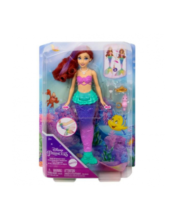 Disney Princess Lalka Arielka zmieniająca kolor HPD43 p3 MATTEL