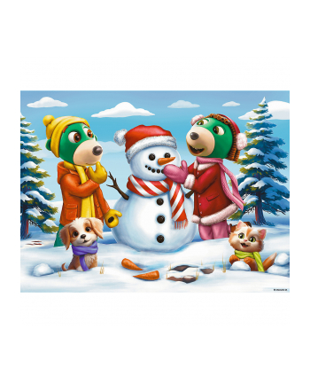Puzzle 30el Zimowe zabawy Treflików. Rodzina Treflików 18300 Trefl