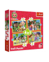 Puzzle 4w1 12,15,20,24el Cocomelon. Poznaj bohaterów 34647 Trefl - nr 1