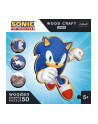 Puzzle drewniane 50el Sprytny Sonic. Sonic the Hedgehog 20203 Trefl - nr 4
