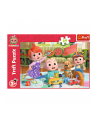 Puzzle 24el Maxi Cocomelon, gotowi na przygodę. Cocomelon 14363 Trefl - nr 4