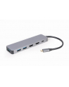gembird Adapter USB-C Hub USB-C PD HDMI x2 USB 3.0x3 - nr 5