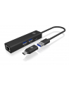 icybox Hub IB-HUB1439-LAN 4w1 HUB, 1x USB-C, 2xUSB-A, 1x LAN - nr 20