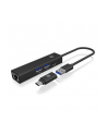 icybox Hub IB-HUB1439-LAN 4w1 HUB, 1x USB-C, 2xUSB-A, 1x LAN - nr 8