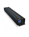 icybox Hub IB-HUB1717 16+1 port USB HUB, 16x USB + 1x USB do ładowania, USB 3.2 Gen 1, 96 Watt zasilacz - nr 23