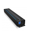 icybox Hub IB-HUB1717 16+1 port USB HUB, 16x USB + 1x USB do ładowania, USB 3.2 Gen 1, 96 Watt zasilacz - nr 2