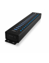 icybox Hub IB-HUB1717 16+1 port USB HUB, 16x USB + 1x USB do ładowania, USB 3.2 Gen 1, 96 Watt zasilacz - nr 3