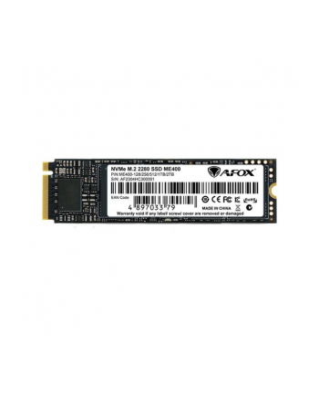afox Dysk SSD ME400 M.2 PCI-E 4.0 x4 2TB TLC 7.4 / 6.7 GB/s NVMe nr 2