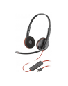 poly Słuchawki Blackwire 3220 Stereo USB-C Headset +USB-C/A Adapter 8X228A - nr 5