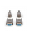 digitus Kabel hybrydowy AOC HDMI 2.0 Premium High Speed Ethernet 4K60Hz UHD HDMI D/A HDMI D/A M/M z odłączanym wtykiem, 20m, Czarny - nr 16