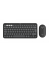 logitech Zestaw klawiatura i mysz Pebble Combo for Mac Tonal Graphite  920-012244 Grafitowy - nr 1