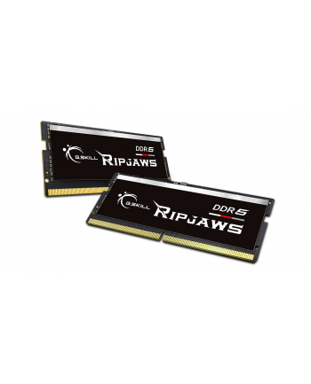 g.skill Pamięć SO-DIMM DDR5 32GB (2x16GB) Ripjaws 4800MHz CL40-39 1,1V