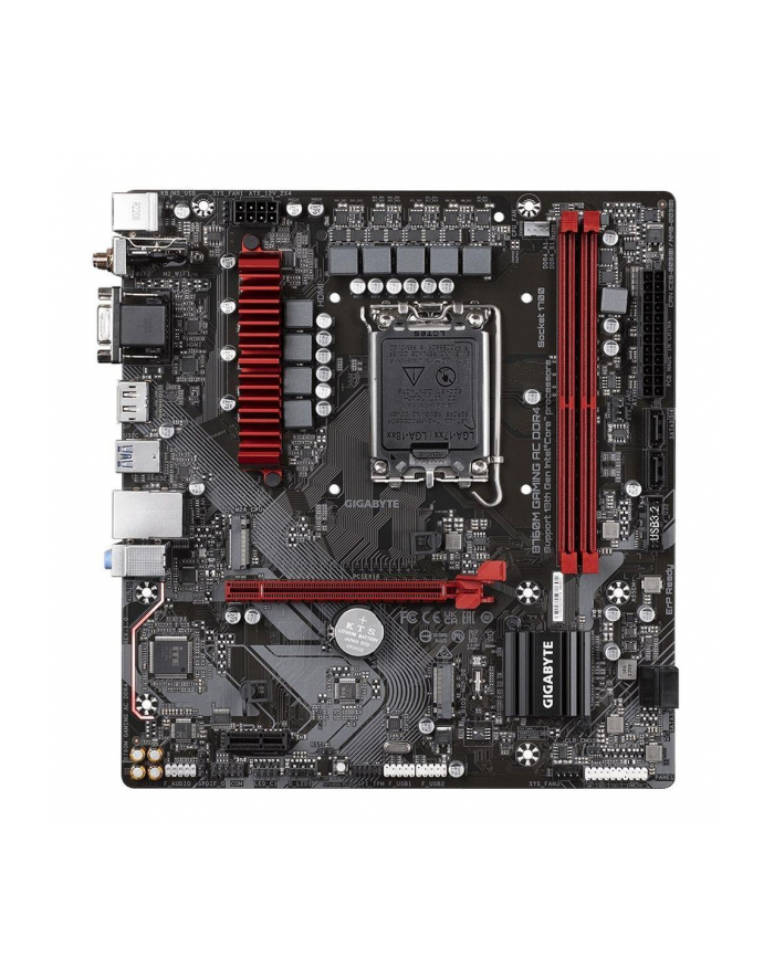 gigabyte Płyta główna B760M Gaming AC DDR4 s1700 2DDR4 DP/HDMI mATX główny