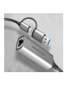 axagon AD-E-TXCA Karta sieciowa Gigabit Ethernet adapter, USB-C (USB-A redukcja) 3.2 Gen 1, instalacja automatyczna - nr 38