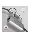 axagon AD-E-TXCA Karta sieciowa Gigabit Ethernet adapter, USB-C (USB-A redukcja) 3.2 Gen 1, instalacja automatyczna - nr 49