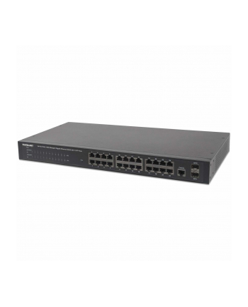 Przełącznik  Intellinet Gigabit 24x 10/100/1000 RJ45 POE+ 2x SFP MANAGED