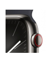 Apple Watch Series 9, Smartwatch (graphite/Kolor: CZARNY, stainless steel, 45 mm, sports strap, cellular) - nr 10
