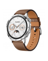 Smartphome Huawei Watch GT4 46mm (Phoinix-B19L), smartwatch (silver, brown leather strap) - nr 10