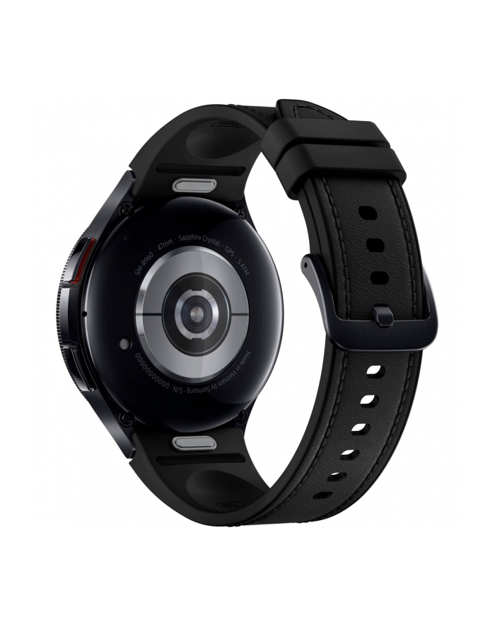 SAMSUNG Galaxy Watch6 Classic (R965), Smartwatch (Kolor: CZARNY, 47 mm, LTE) główny