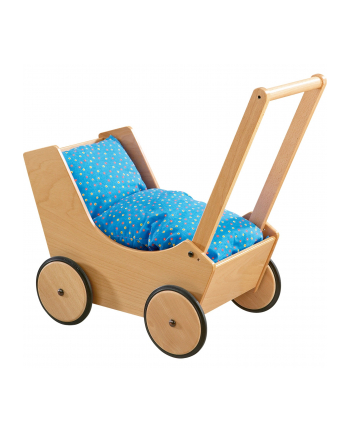 HABA doll pram, natural