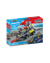 PLAYMOBIL 71147 City Action SWAT Multi-Terrain Quad Construction Toy - nr 2