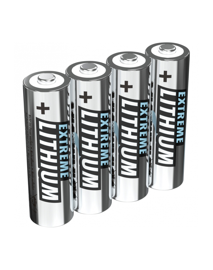 Ansmann Extreme Lithium Mignon AA, battery (silver, 4 pieces) główny