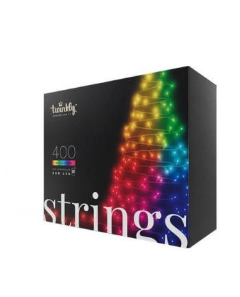 twinkly Inteligentne lampki choinkowe Strings 400 LED RGB Łańcuch