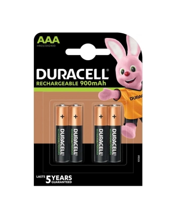 duracell Akumulatory AAA/HR3 900mAh blister 4 sztuki