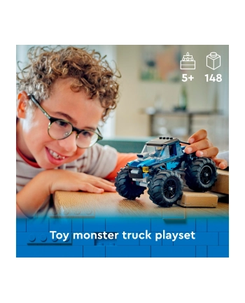 LEGO 60402 CITY Niebieski monster truck p6