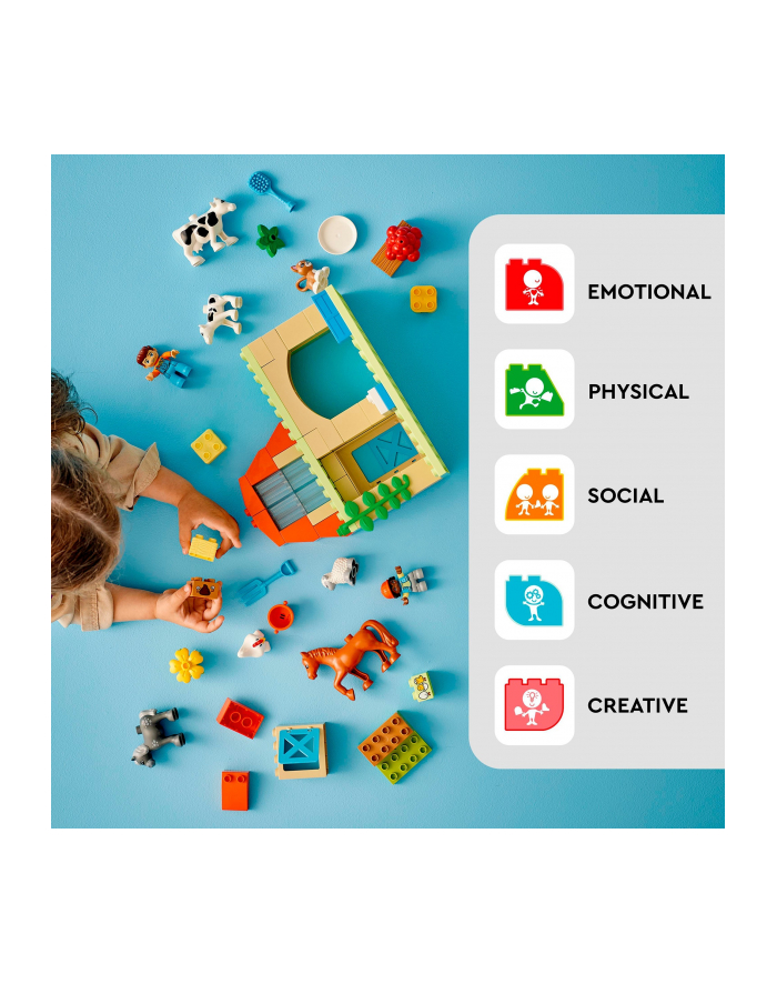 LEGO 10416 DUPLO Town Opieka nad zwierzętami na farmie p2 główny