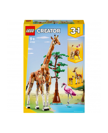 LEGO 31150 CREATOR Dzikie zwierzęta z safari p3