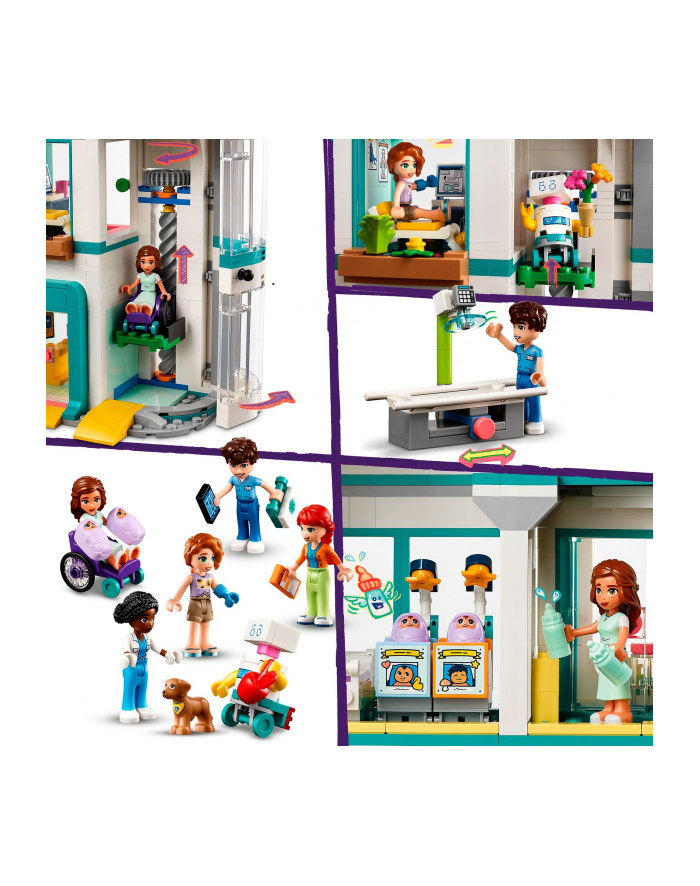 LEGO 42621 FRIENDS Szpital w mieście Heartlake p4 główny