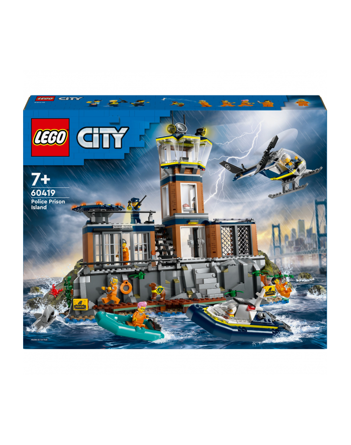 LEGO 60419 CITY Policja z Więziennej Wyspy p3 główny