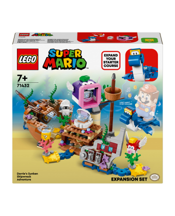 LEGO 71432 SUPER MARIO Przygoda Dorriego we wraku - zestaw uzupełniający p3