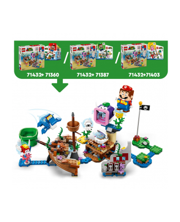 LEGO 71432 SUPER MARIO Przygoda Dorriego we wraku - zestaw uzupełniający p3