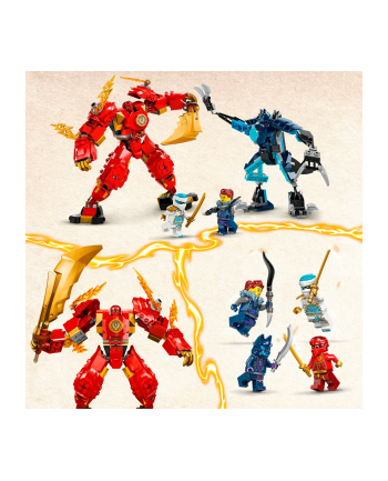 LEGO 71808 NINJAGO Mech żywiołu ognia Kaia p4 nr 1